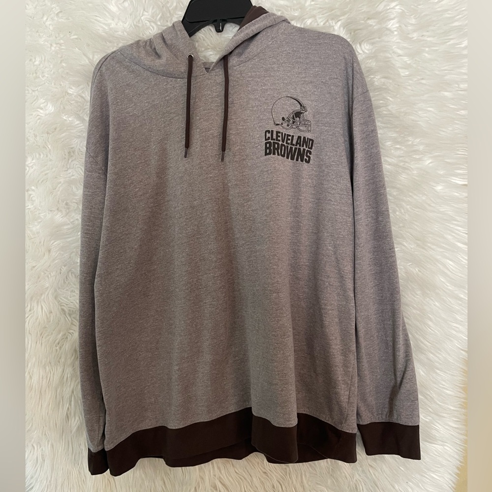 Cleveland Browns Darius Rucker Collection Men’s Long Sleeve Pullover Hoodie-XL